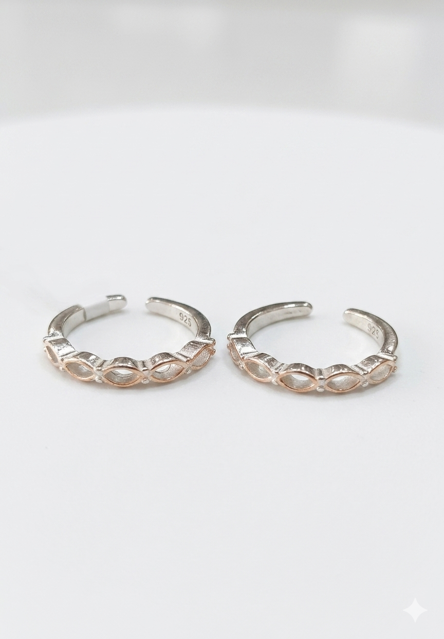 925 Silver Toe Ring