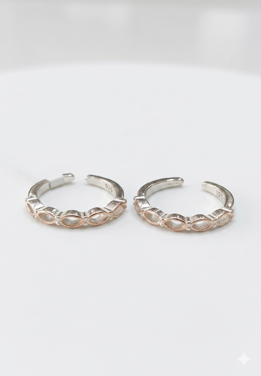 925 Silver Toe Ring