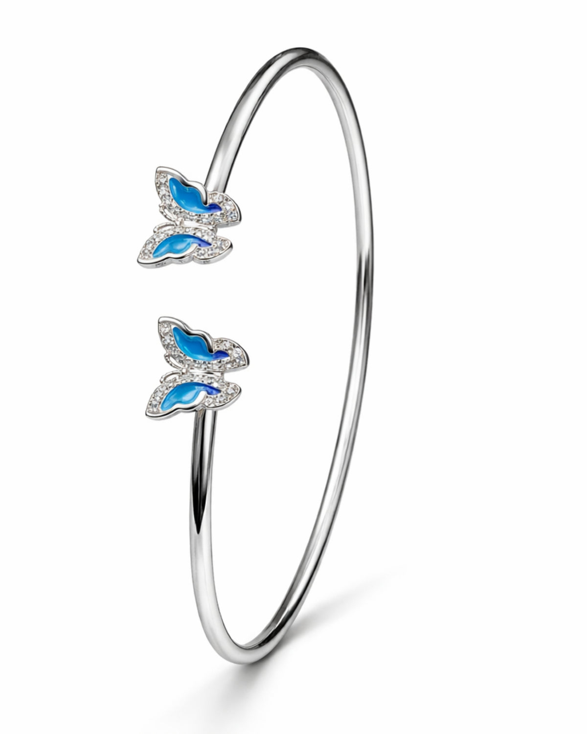 Exclusive  Enamal Butterfly Bangle