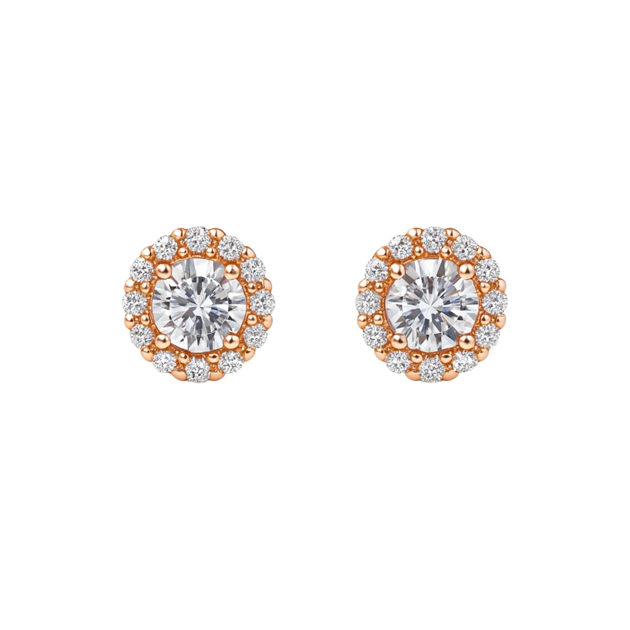 925 Silver Premium CZ Stud Earrings