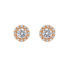 925 Silver Premium CZ Stud Earrings