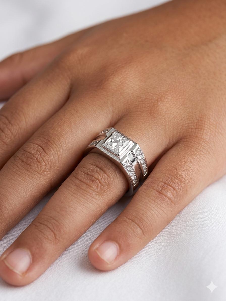 925 SILVER BABY BOY RING