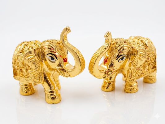Elentphant in gold colour