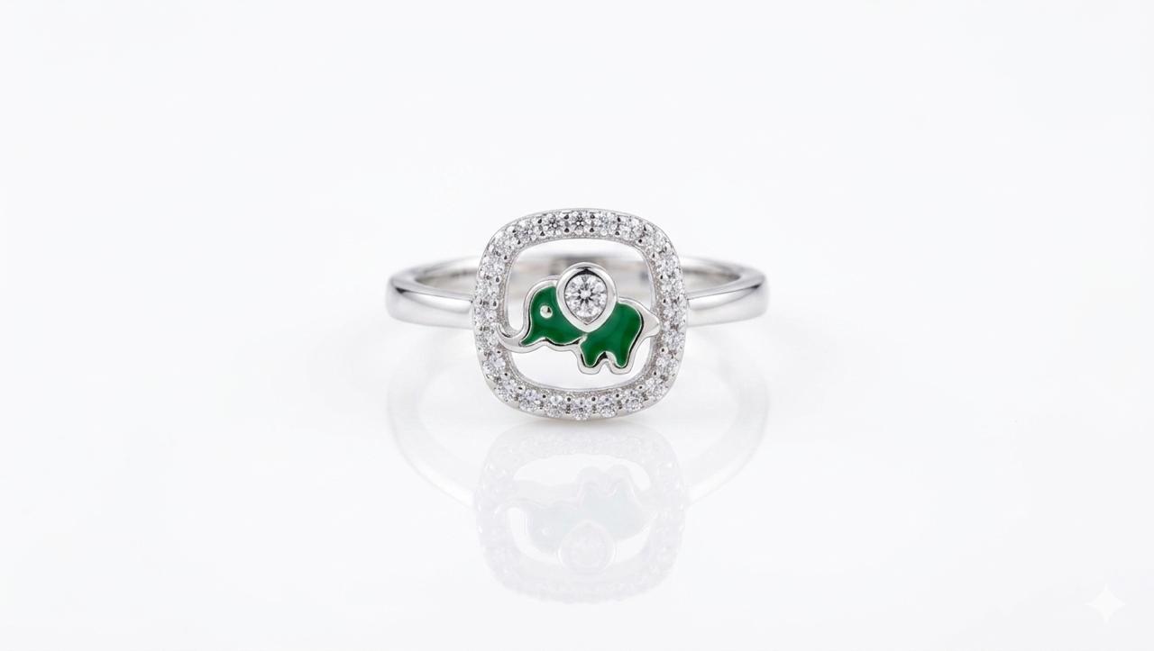 925 SLVER BABY GIRL RING