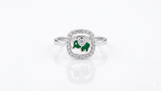 925 SLVER BABY GIRL RING