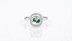 925 SLVER BABY GIRL RING